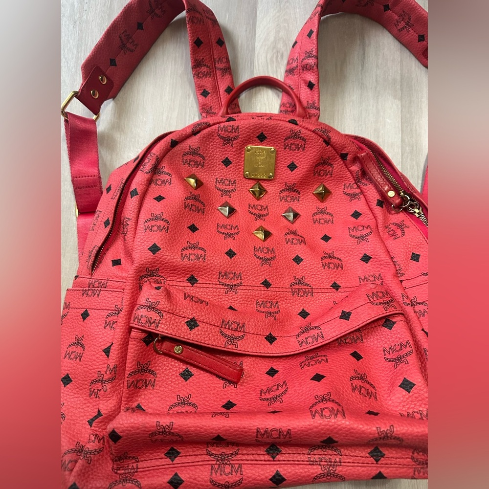 Mcm Backpack Authentic - image 2